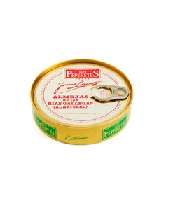 Almejas al natural 16-18 piezas Los Peperetes