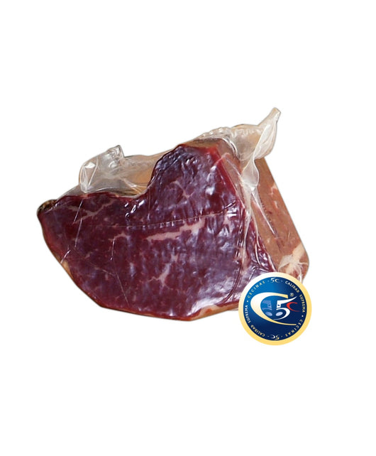 Cecina de vaca vieja 5C (babilla) IGP cecina de León trozo