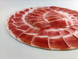 Jamón de cebo de campo ibérico 50% Sierra Morena cortado a cuchillo