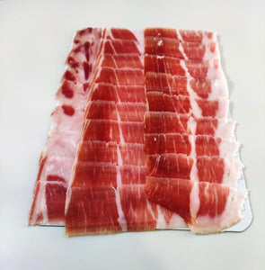 Jamón de cebo de campo ibérico 50% Sierra Morena cortado a cuchillo