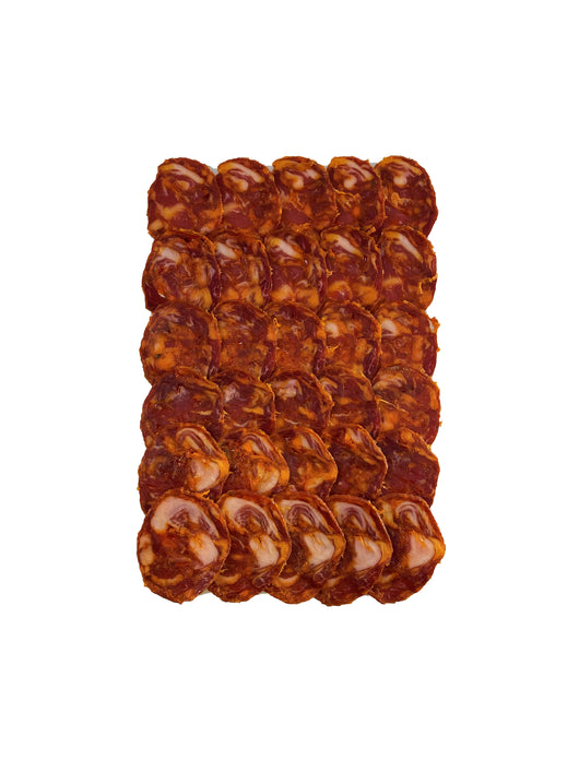 Sobre de Chorizo ibérico extra DO Guijuelo loncheado 100g