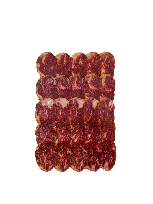 Sobre de Lomito (presa) de bellota ibérico 100% DO Guijuelo loncheado 100g