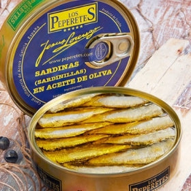 Sardina en aceite de oliva Los Peperetes